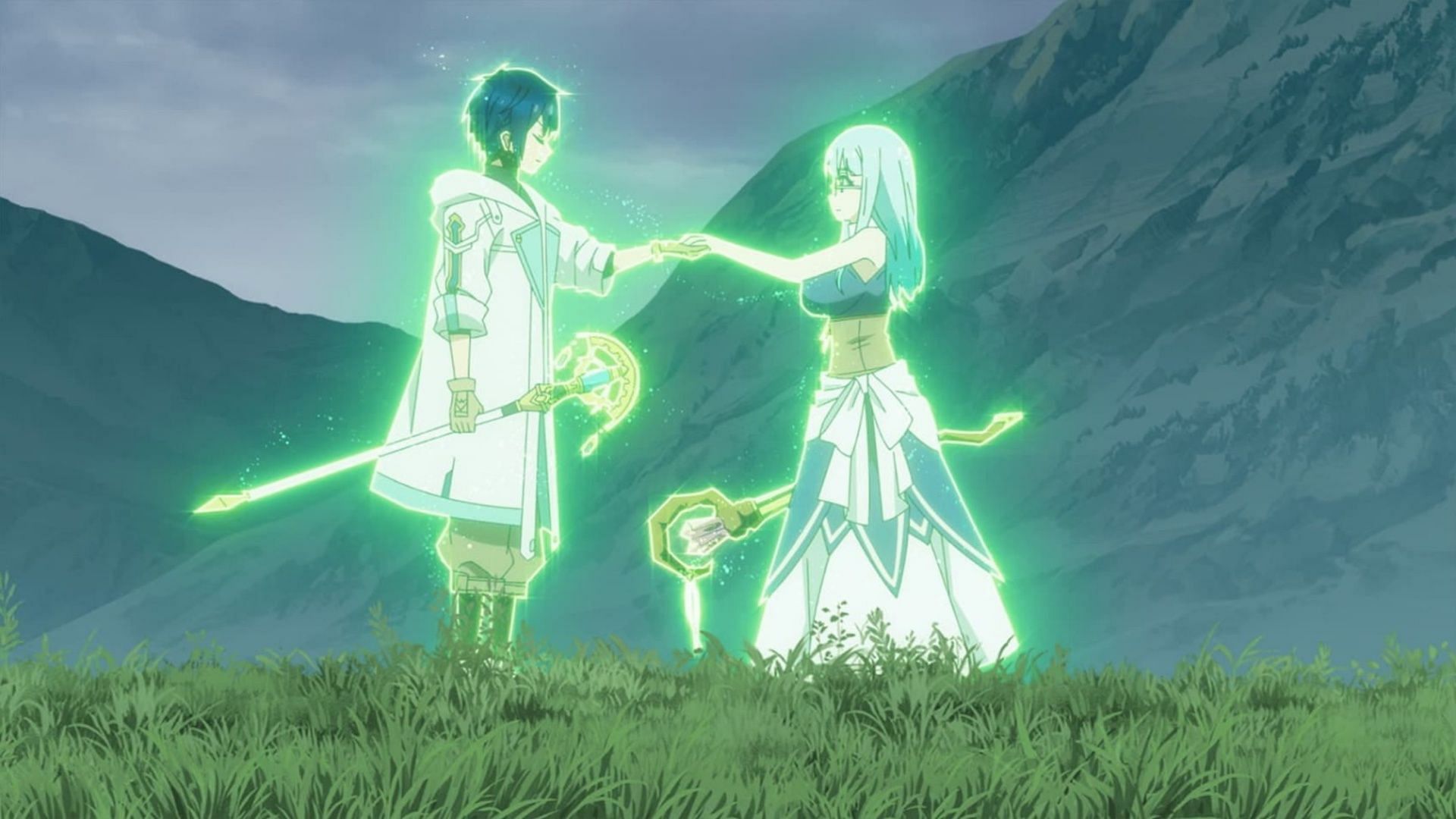 Lloyd and Silica as seen in the anime (Image via Felix Film)